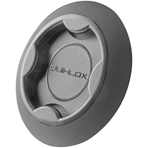 Base Adesiva Interphone Quiklox para Mota - Preto