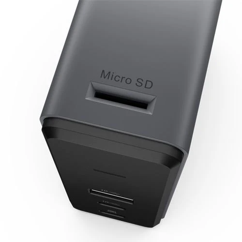 Base Carregamento (Dock Station) GaN Lenovo 5 em 1 - 65W - Preto - Image 15
