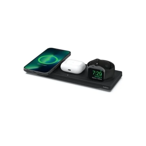 Base de Carregamento Belkin Sem Fio 3 em 1 MagSafe - Preto - Image 11