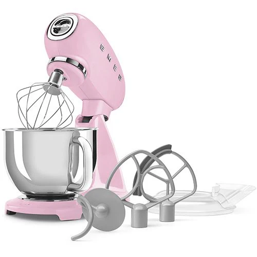 Batedeira com Taça Smeg Anni 50 SMF05PKEU - Rosa - Image 6