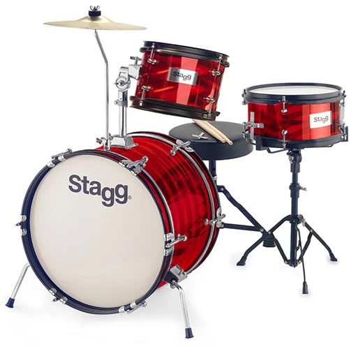 Bateria Junior Stagg - TIM JR 3/16B RD - Vermelho