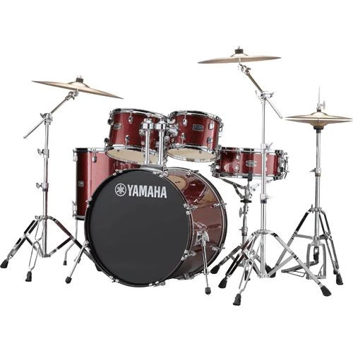 Bateria Acústica Yamaha Rydeen RDP0F5 - 20" - Burgundy Glitter