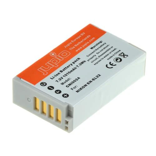 Bateria Compatível Jupio CNI0024 Nikon EN-EL22 1010mAh 7,2V