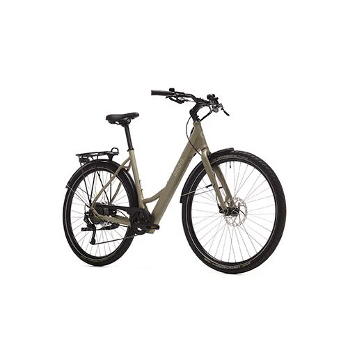 Bicicleta Elétrica BEEQ B400 Urban Low Step M (52cm) - Desert Sand - Image 2