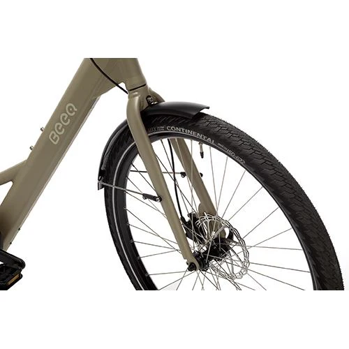 Bicicleta Elétrica BEEQ B400 Urban Low Step M (52cm) - Desert Sand - Image 3