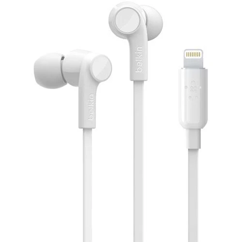 Auriculares Lightning Belkin ROCKSTAR™ Lightning - Branco