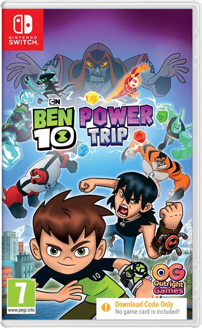 Ben 10: Power Trip - (Código de descarga digital) - Nintendo Switch