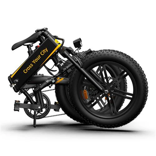Bicicleta Elétrica ADO A20F XE Cross-Country Preto/Amarelo 20" - Image 4