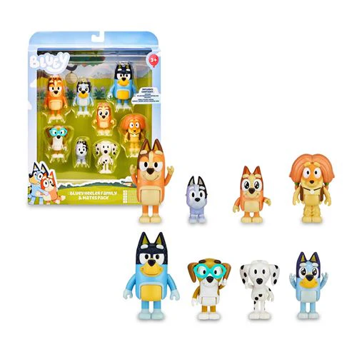 Figura Bluey - Pack 8 Unidades - Famosa - Image 4