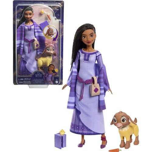 Boneca Daylight Disney Wish Asha com Acessórios - Mattel - Image 5