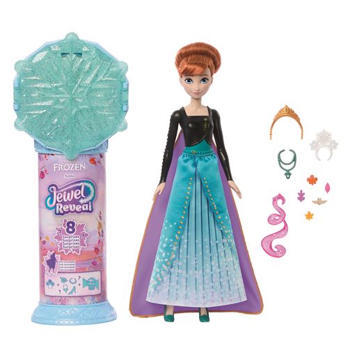 Boneca Disney Frozen Jóias Reveal:  Anna - Mattel - Image 2
