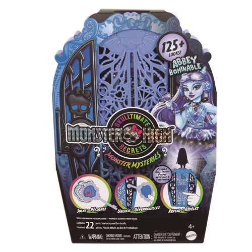 Boneca Monster Hight Skulltimate Secrets Série 4: Abbey - Mattel - Image 3