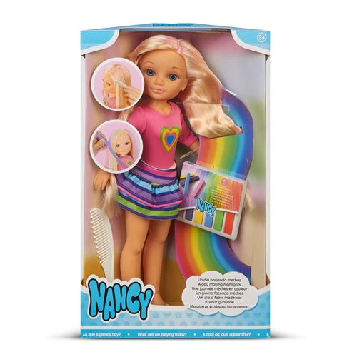 Boneca Nancy - Um Dia a Fazer Madeixas - Famosa
