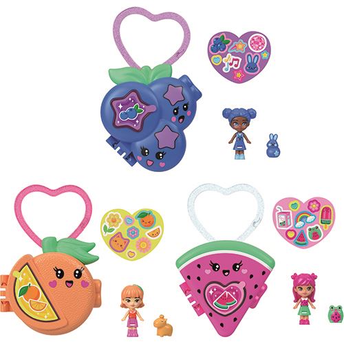 Boneca Polly Pocket Reveal Amigo Frutal - Pack 1 Unidade Mistério - Mattel - Envio Aleatório - Image 2
