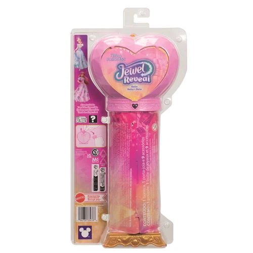 Boneca Princesas Disney Jóias Reveal: Bela - Mattel
