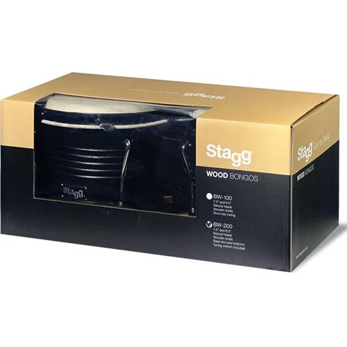 Bongos Stagg BW-200-BK - 16.5cm + 19cm -  Preto - Image 2