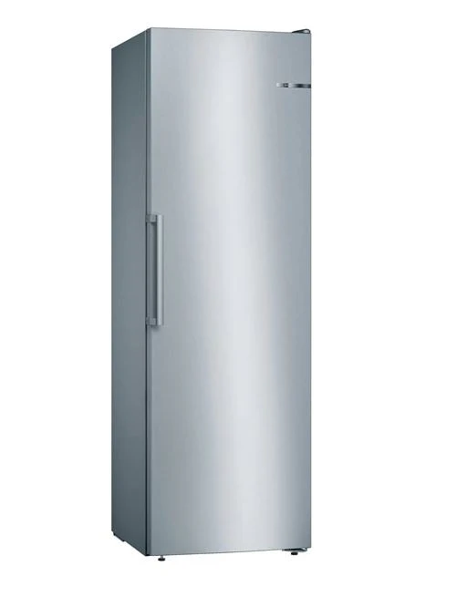 Arca Congeladora Vertical Bosch GSN36VIFP | 186x60x66 cm | 242 L | F | Aço inoxidável