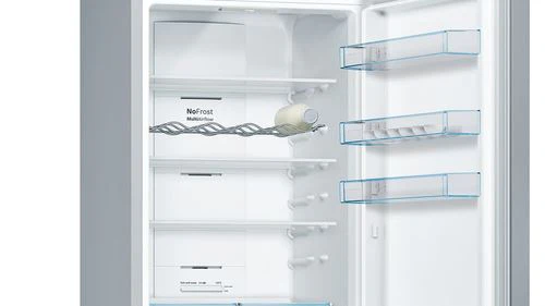 Frigorífico Combinado Bosch KGN39XIDP | 203x60x66 cm | 279 L | D | Aço inoxidável - Image 2