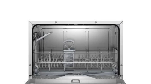 Máquina de Lavar Loiça Compacta Bosch SKS62E32EU | 6 talheres | F | Branco - Image 2