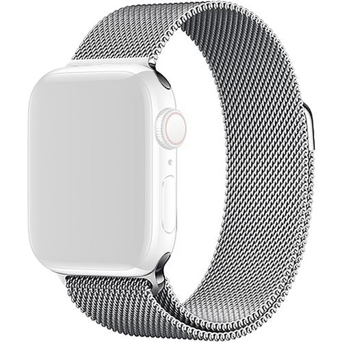 Bracelete Metal 4-OK para Apple Watch 38mm | 40mm | 41mm - Prateado