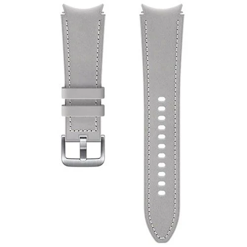 Bracelete Samsung Hybrid Leather para Galaxy Watch 4 - Cinzento