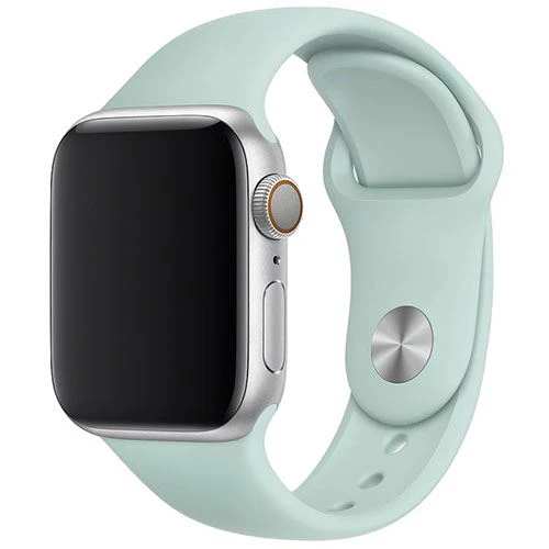 Bracelete Silicone 4-OK para Apple Watch 38mm | 40mm | 41mm - Azul Berilo