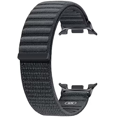 Bracelete Tecido para Samsung Galaxy Watch8 (S/M) - Cinzento