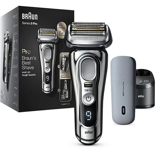 Máquina de Barbear Elétrica Braun S9 9476CC - Chrome