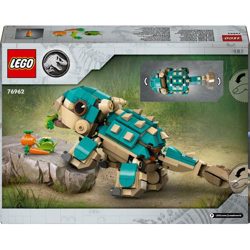 LEGO Jurassic World 76962 - Bumpy Bebé: Anquilossauro - Image 9