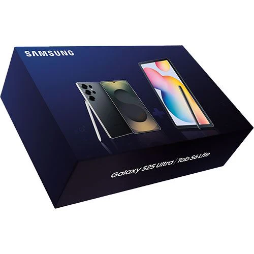 Bundle Samsung Galaxy S25 Ultra - 512GB - Preto Titânio + Samsung Galaxy Tab S6 Lite (2024) - 10,4'' Wi-Fi - 128GB - Cinzento