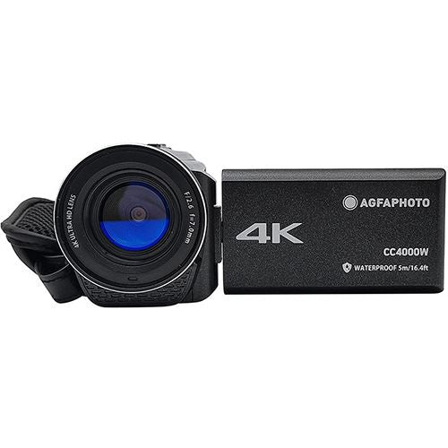Câmara de Filmar AgfaPhoto Realimove CC4000W 4K à Prova de Água - Preto - Image 3
