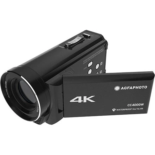 Câmara de Filmar AgfaPhoto Realimove CC4000W 4K à Prova de Água - Preto - Image 5