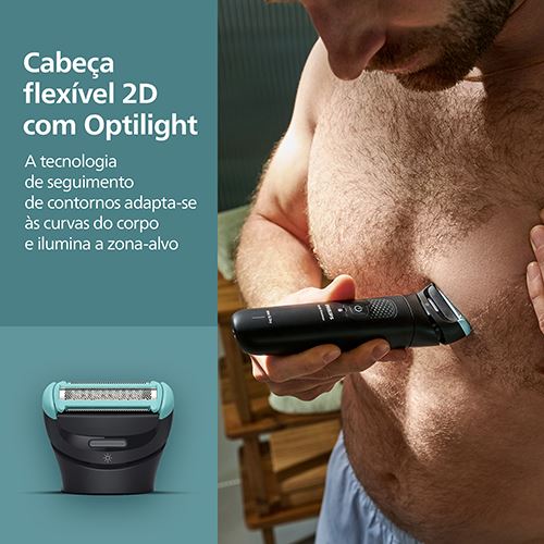 Cabeça com Rede de Substituição de Aparador Corporal Philips BG2010/43 - Image 5