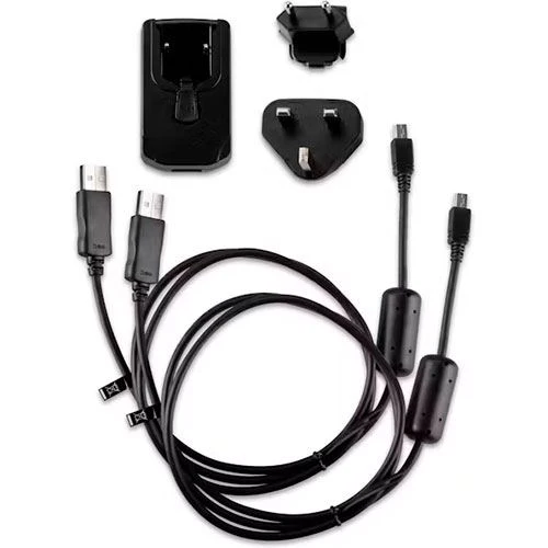 Cabo adaptador de Corrente AC Garmin 010-11478-05 | UK e EU - Preto