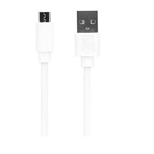 Cabo Plano USB / Micro USB Temium 1.5m - Branco