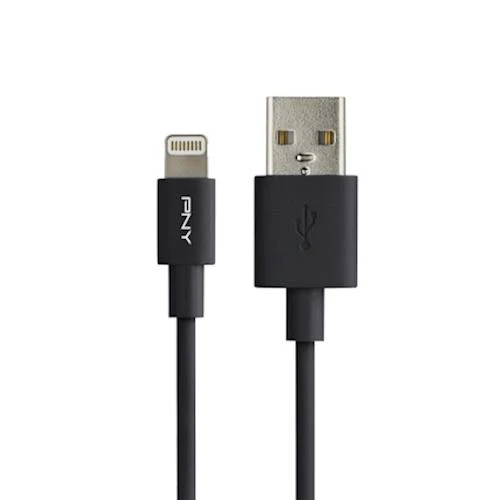 Cabo PNY Lightning 1.2m - Preto