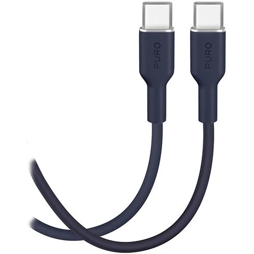 Cabo TPE USB-C Puro Icon 1.5m - Crown Blue