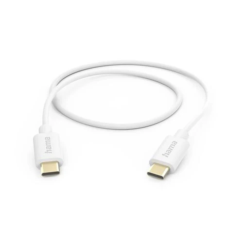Cabo USB-C Hama 201590 - 1m - Branco