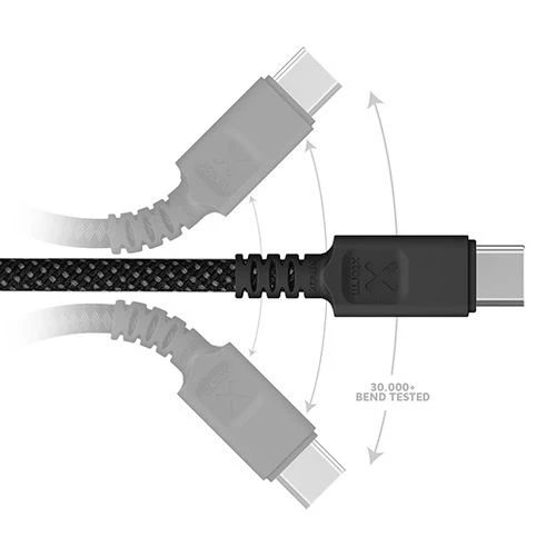 Cabo Xtorm CMT011 TravelPro Magnético USB-C para USB-C PD 100W 1m - Preto - Image 5