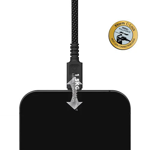 Cabo Xtorm CMT011 TravelPro Magnético USB-C para USB-C PD 100W 1m - Preto - Image 8