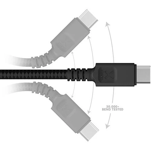 Cabo Xtorm CX3071 Next Gen USB-C para USB-C PD 100W 1,5m - Preto - Image 2