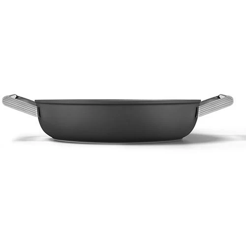 Caçarola Baixa Antiaderente Smeg Anni 50 DPF2812BLM | 28cm - Preto - Image 7