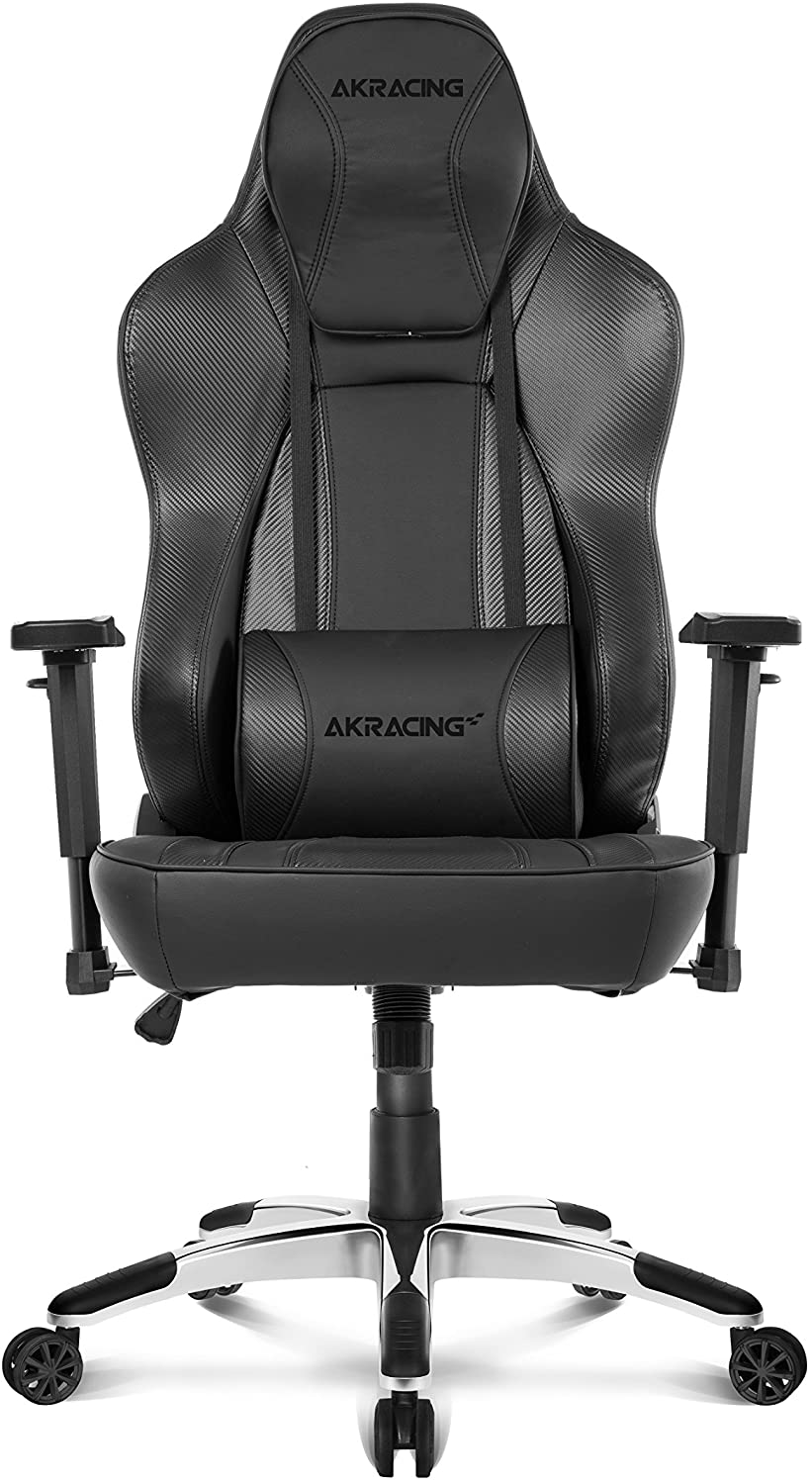 Cadeira Gaming AKRacing Office Obsidian P Carbono