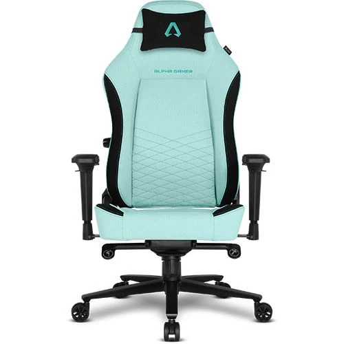 Cadeira Gaming Alpha Gamer Alegra Tecido - Verde