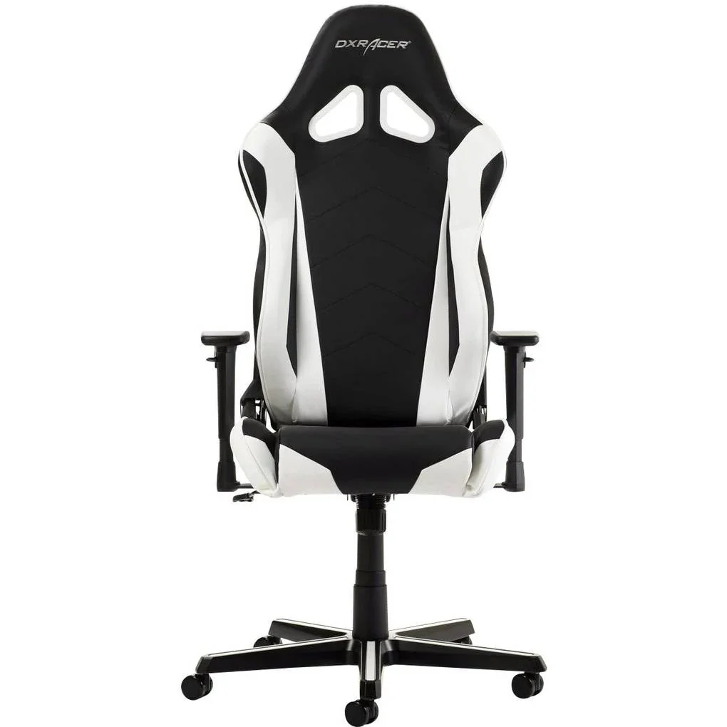 Cadeira Gaming DXRacer Racing R0 - Preto e Branco - Image 2