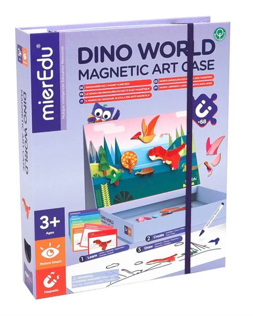 Caixa Magnética Mundo dos Dinossauros