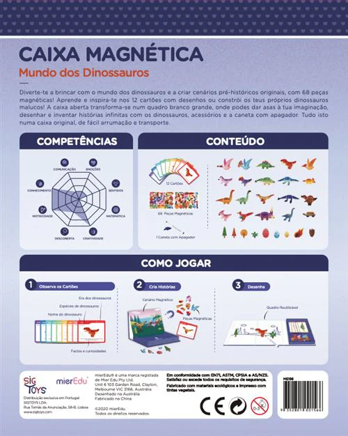 Caixa Magnética Mundo dos Dinossauros - Image 7