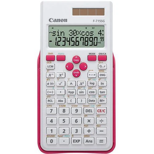 Calculadora Científica Canon F-715SG - Branco | Rosa - Image 2
