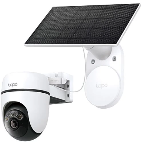 Câmara de Segurança Inteligente TP-Link TC90 KIT | Wi-Fi Exterior Pan/Tilt + Painel Solar - Image 2