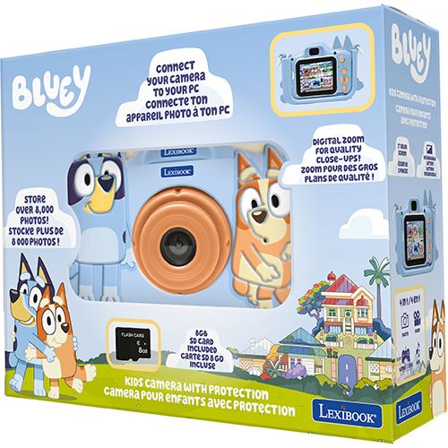 Câmara Fotográfica Bluey com Proteção - Lexibook - Image 7